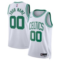 Именная джерси Unisex Boston Celtics Nike White Swingman - Association Edition
