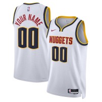 Игровая форма  Denver Nuggets Nike Unisex Swingman Custom White - Association Edition