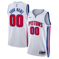 Игровая форма  Detroit Pistons Nike Unisex Swingman Custom White - Association Edition