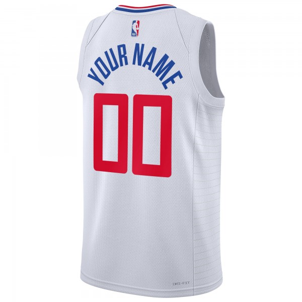 Игровая форма  LA Clippers Nike Unisex Swingman Custom White - Association Edition