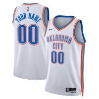 Именная джерси Unisex Oklahoma City Thunder Nike White Swingman - Association Edition
