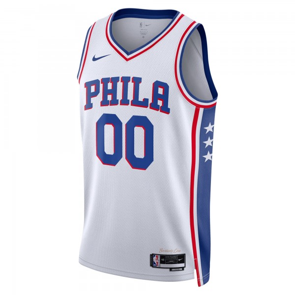 Игровая форма  Philadelphia 76ers Nike Unisex 2022/23 Swingman Custom White - Association Edition