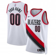 Игровая форма  Portland Trail Blazers Nike Unisex Swingman Custom White - Association Edition
