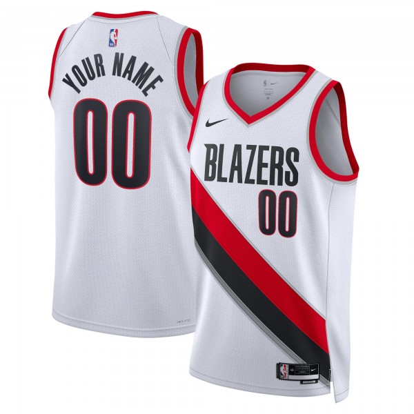 Игровая форма  Portland Trail Blazers Nike Unisex Swingman Custom White - Association Edition