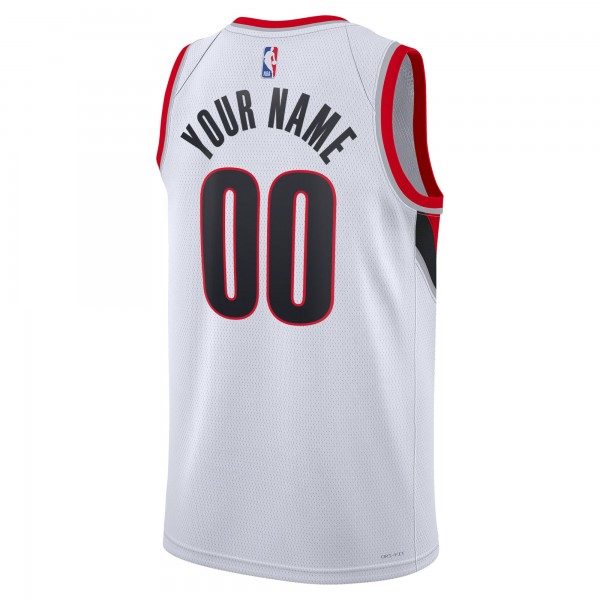 Игровая форма  Portland Trail Blazers Nike Unisex Swingman Custom White - Association Edition