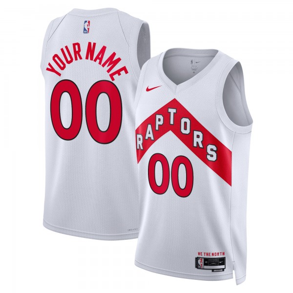 Игровая форма  Toronto Raptors Nike Unisex 2022/23 Swingman Custom White - Association Edition