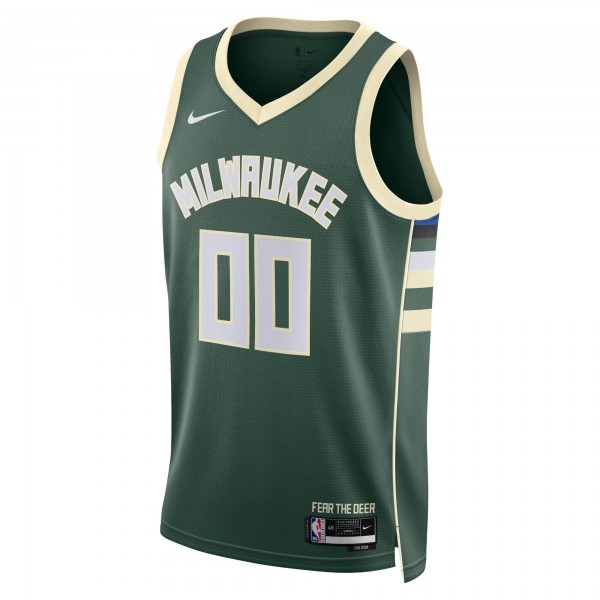 Игровая форма  Milwaukee Bucks Nike Unisex Swingman Custom Hunter Green - Icon Edition