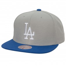 Бейсболка Los Angeles Dodgers Mitchell & Ness Cooperstown Collection Away - Gray