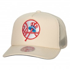 Бейсболка New York Yankees Mitchell & Ness Cooperstown Collection Evergreen - Cream