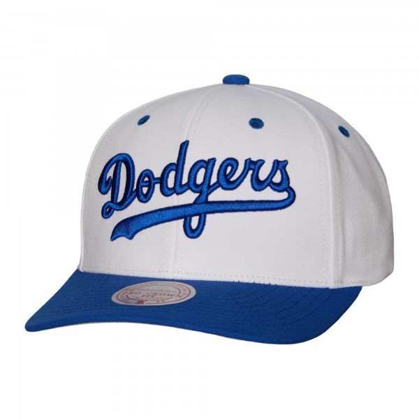 Бейсболка Los Angeles Dodgers Mitchell & Ness Cooperstown Collection Pro Crown - White