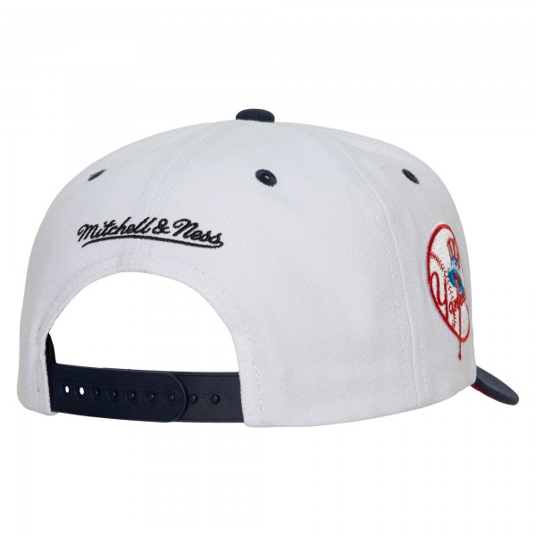 Бейсболка New York Yankees Mitchell & Ness Cooperstown Collection Pro Crown - White