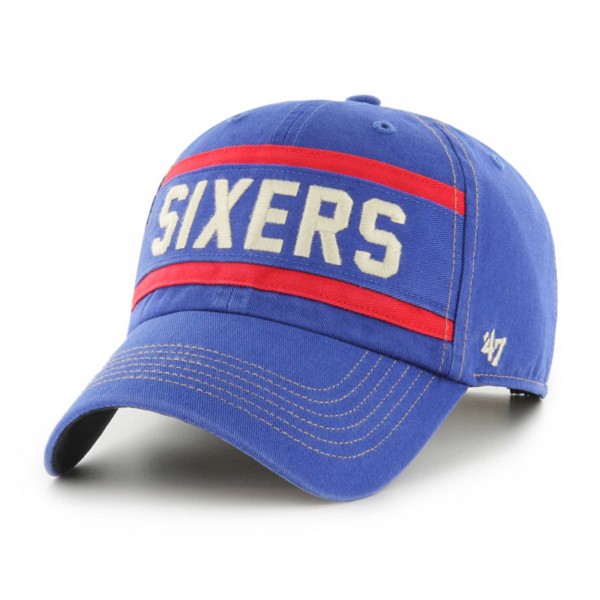 Бейсболка Philadelphia 76ers 47 Quick Snap Clean Up - Royal