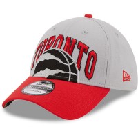 Бейсболка Toronto Raptors New Era Tip-Off Two-Tone 39THIRTY - Gray/Red