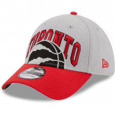 Бейсболка Toronto Raptors New Era Tip-Off Two-Tone 39THIRTY - Gray/Red