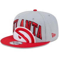 Бейсболка Atlanta Hawks New Era Tip-Off Two-Tone 9FIFTY - Gray/Red