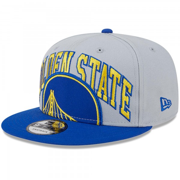 Бейсболка Golden State Warriors New Era Tip-Off Two-Tone 9FIFTY - Gray/Royal
