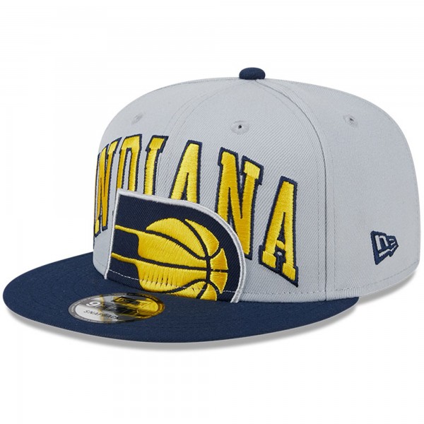 Бейсболка Indiana Pacers New Era Tip-Off Two-Tone 9FIFTY - Gray/Navy