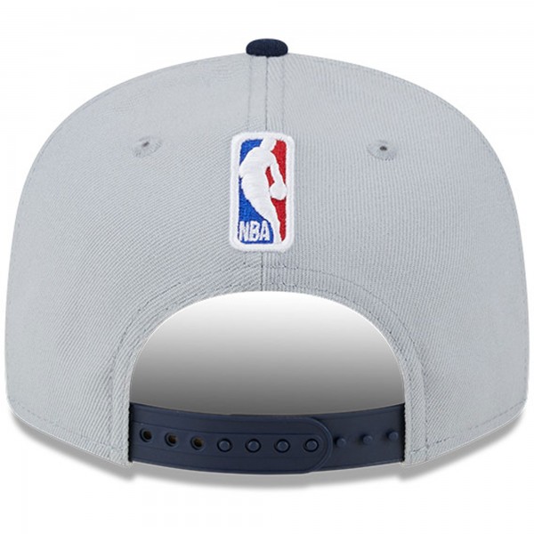 Бейсболка Indiana Pacers New Era Tip-Off Two-Tone 9FIFTY - Gray/Navy