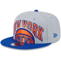 Бейсболка New York Knicks New Era Tip-Off Two-Tone 9FIFTY - Gray/Blue