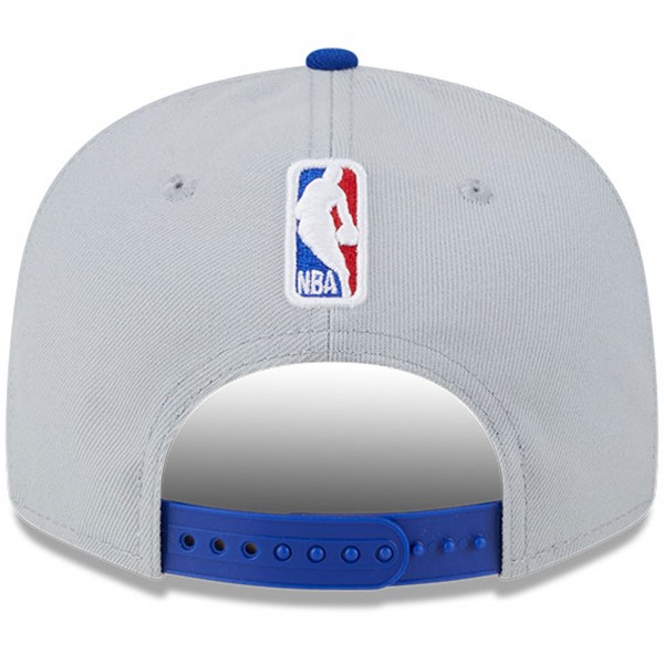 Бейсболка Philadelphia 76ers New Era Tip-Off Two-Tone 9FIFTY - Gray/Royal