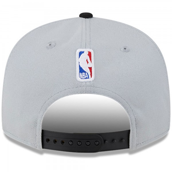 Бейсболка Portland Trail Blazers New Era Tip-Off Two-Tone 9FIFTY - Gray/Black