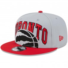 Бейсболка Toronto Raptors New Era Tip-Off Two-Tone 9FIFTY - Gray/Red