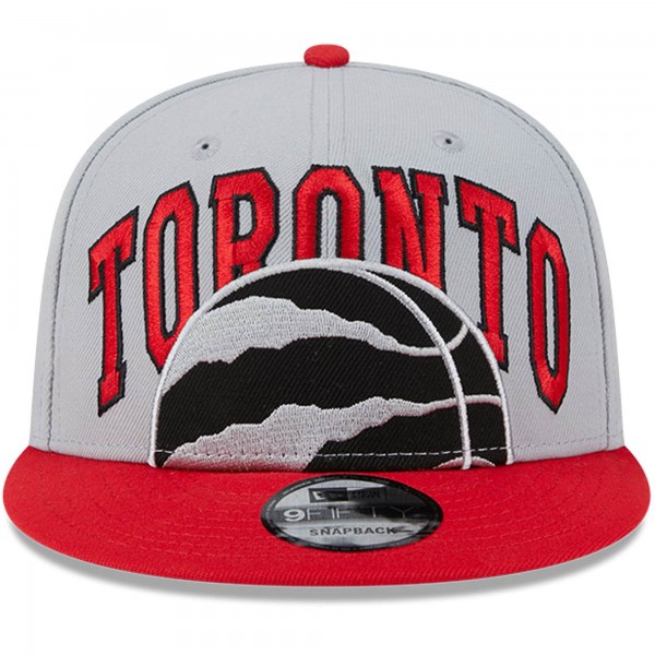 Бейсболка Toronto Raptors New Era Tip-Off Two-Tone 9FIFTY - Gray/Red