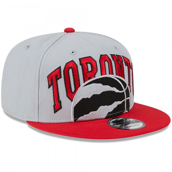 Бейсболка Toronto Raptors New Era Tip-Off Two-Tone 9FIFTY - Gray/Red
