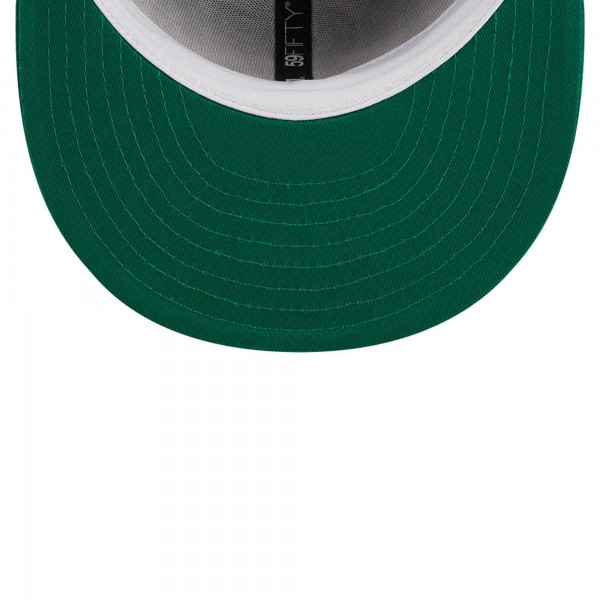 Бейсболка Boston Celtics New Era Tip-Off Two-Tone 59FIFTY - Gray/Kelly Green