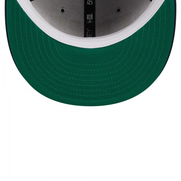 Бейсболка Denver Nuggets New Era Gray/Navy Tip-Off Two-Tone 59FIFTY