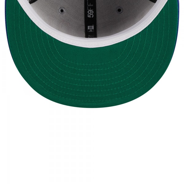 Бейсболка Detroit Pistons New Era Gray/Blue Tip-Off Two-Tone 59FIFTY