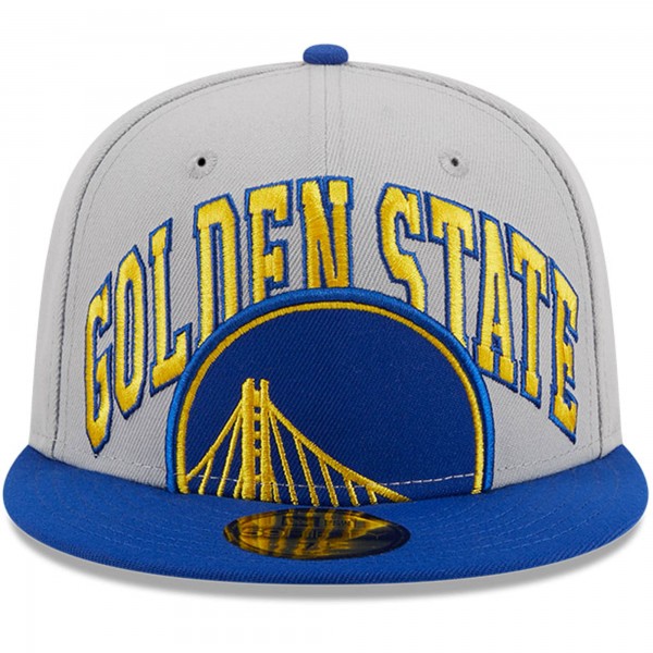 Бейсболка Golden State Warriors New Era Tip-Off Two-Tone 59FIFTY - Gray/Royal