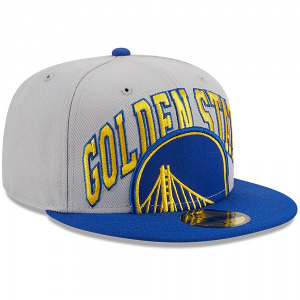 Бейсболка Golden State Warriors New Era Tip-Off Two-Tone 59FIFTY - Gray/Royal