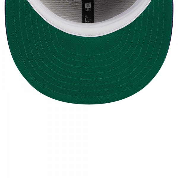 Бейсболка Los Angeles Lakers New Era Gray/Purple Tip-Off Two-Tone 59FIFTY