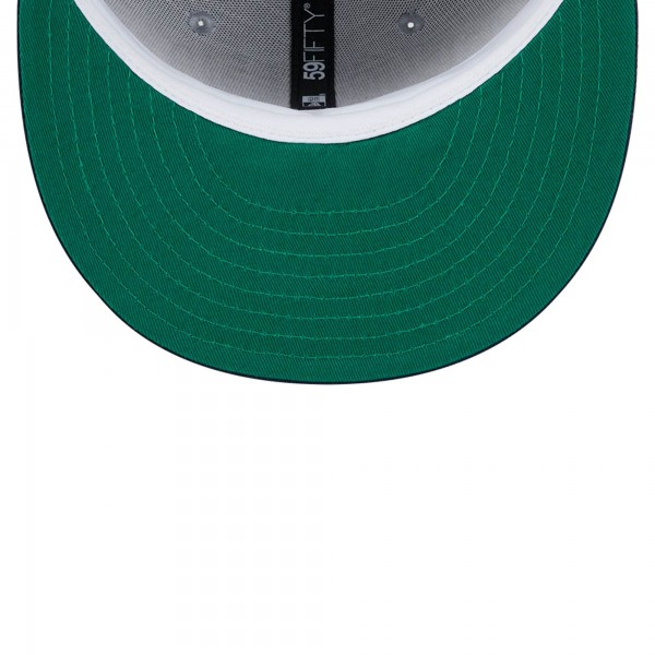 Бейсболка New Orleans Pelicans New Era Gray/Navy Tip-Off Two-Tone 59FIFTY