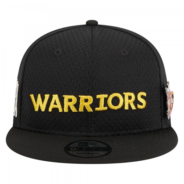 Бейсболка Golden State Warriors New Era Post-Up Pin Mesh 9FIFTY - Black
