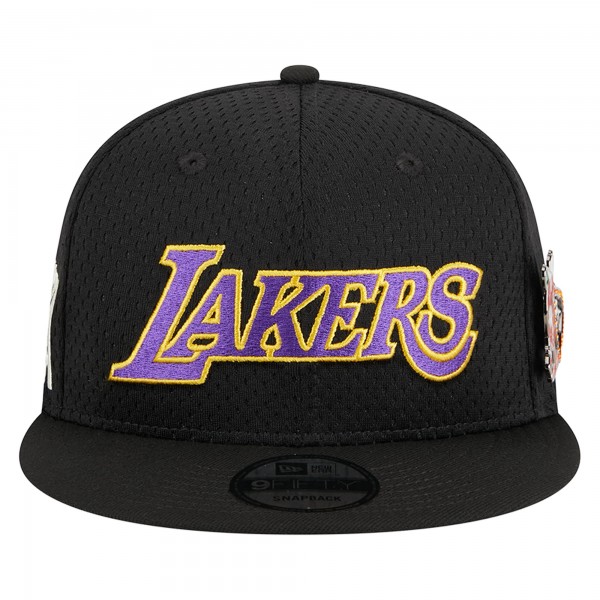 Бейсболка Los Angeles Lakers New Era Post-Up Pin Mesh 9FIFTY - Black