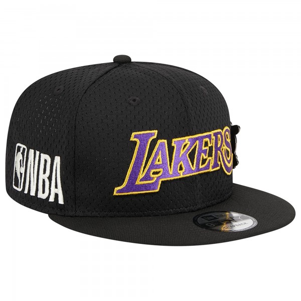 Бейсболка Los Angeles Lakers New Era Post-Up Pin Mesh 9FIFTY - Black