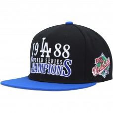 Бейсболка Los Angeles Dodgers Mitchell & Ness World Series Champs - Black
