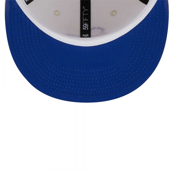 Бейсболка Philadelphia 76ers New Era Piped Pop Panel 59FIFTY - Cream