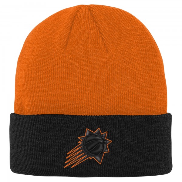 Шапка Phoenix Suns Youth Logo Outline Cuffed Knit - Orange/Black