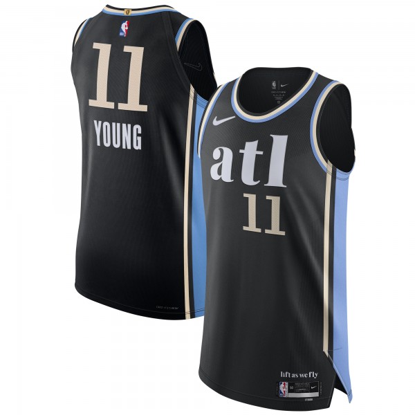 Игровая форма  Nike Trae Young Atlanta Hawks 2023/24 Authentic - City Edition - Black