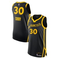 Игровая форма  Nike Stephen Curry Golden State Warriors 2023/24 Authentic - City Edition - Black