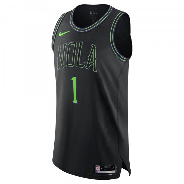 Игровая форма  Nike Zion Williamson New Orleans Pelicans 2023/24 Authentic - City Edition - Black
