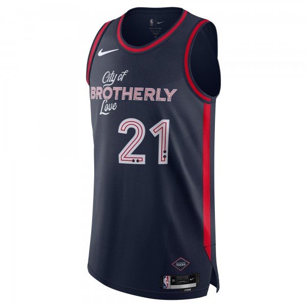 Игровая форма  Nike Joel Embiid Philadelphia 76ers 2023/24 Authentic - City Edition - Navy