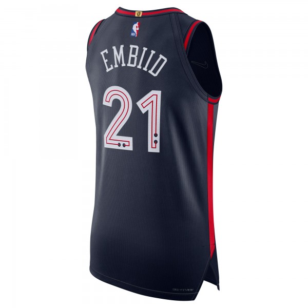 Игровая форма  Nike Joel Embiid Philadelphia 76ers 2023/24 Authentic - City Edition - Navy
