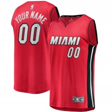 Miami Heat Fast Break Custom Jersey - Red - Statement Edition