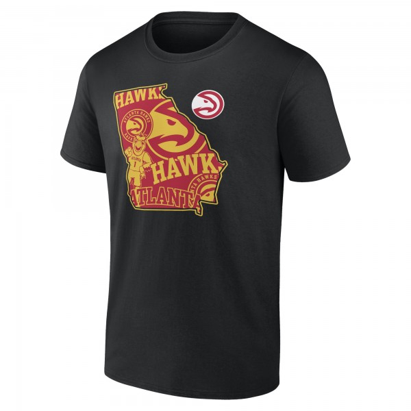 Футболка Atlanta Hawks Announcer - Black