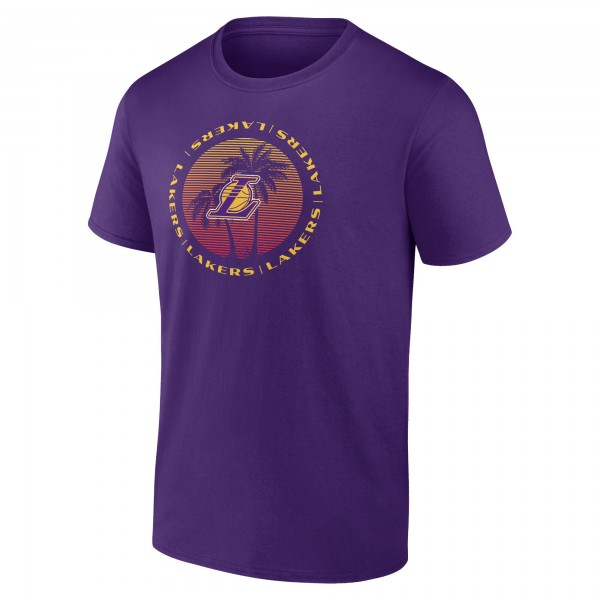 Футболка Los Angeles Lakers Announcer - Purple