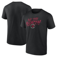 Toronto Raptors Black Announcer T-Shirt